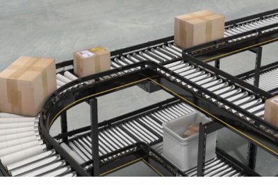Structure and use of roller conveyors