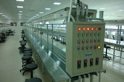 Băng tải lắp ráp linh kiện điện tử – sự đột phá của ngành băng tải