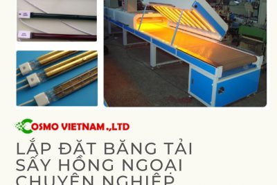 Install professional infrared drying conveyor