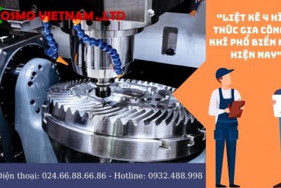 List the 4 most popular forms of mechanical processing today