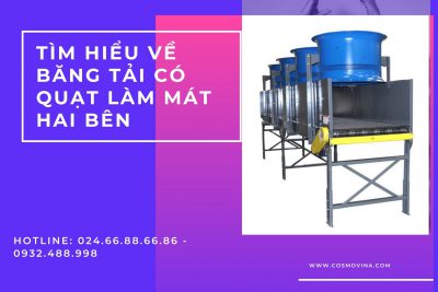 Learn about conveyors with cooling fans