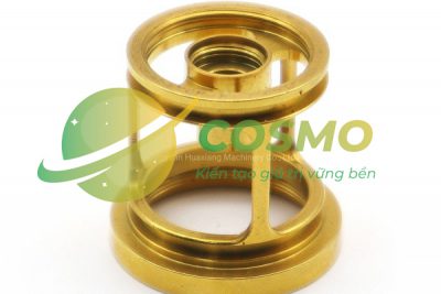 Machining engine accessories of copper and brass materials