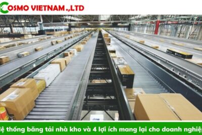Hệ thống băng tải nhà kho và 4 lợi ích mang lại cho doanh nghiệp