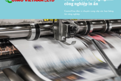 Băng tải PVC trong ngành công nghiệp in ấn