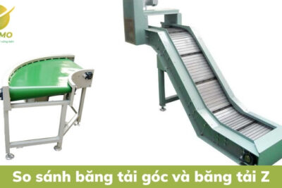 So sánh băng tải góc và băng tải Z