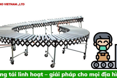 Băng tải linh hoạt – giải pháp cho mọi địa hình