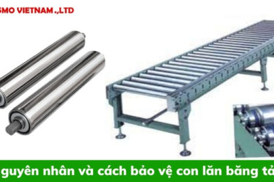 Nguyên nhân và cách bảo vệ con lăn băng tải