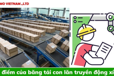Ưu điểm của băng tải con lăn truyền động xích