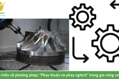 Tìm hiểu về phương pháp: “Phay thuận và phay nghịch” trong gia công cơ khí