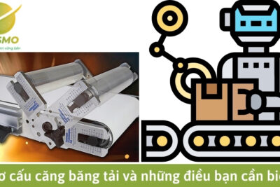 Cơ cấu căng băng tải và những điều bạn cần biết