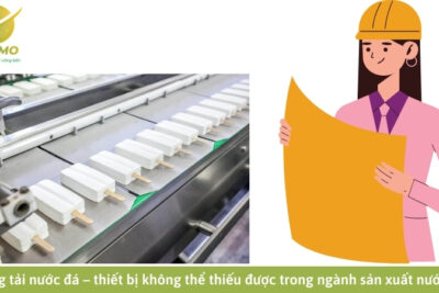 Băng tải nước đá – thiết bị không thể thiếu được trong ngành sản xuất nước đá