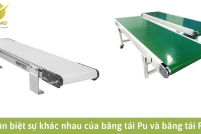 Phân biệt sự khác nhau của băng tải Pu và băng tải PVC