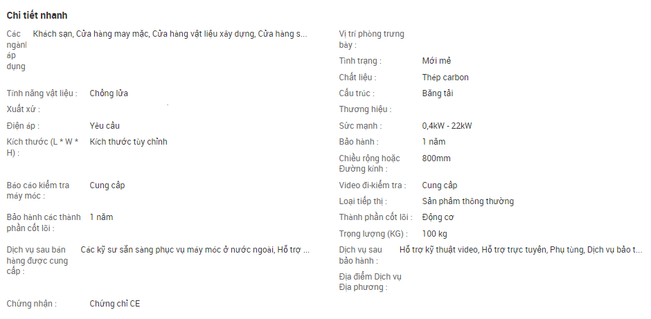 Băng tải cấp thực phẩm 