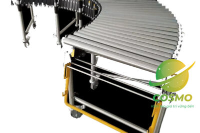 Băng tải con lăn có thể thu vào