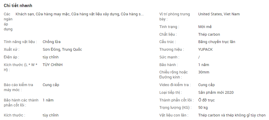 Hệ thống băng tải điện