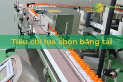 Những tiêu chí lựa chọn băng tải bạn cần phải biết