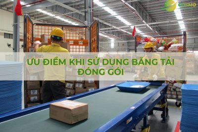 Ưu điểm khi sử dụng băng tải đóng gói trong sản xuất