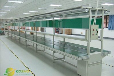 Quy trình thiết kế lắp đặt băng tải đầy đủ các bước