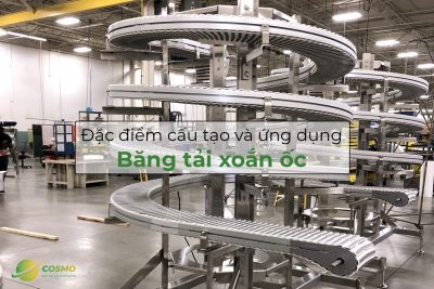 Đặc điểm cấu tạo và ứng dụng của băng tải xoắn ốc