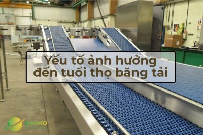 Những yếu tố ảnh hưởng đến tuổi thọ của băng tải