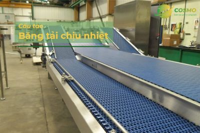 Cấu tạo của băng tải chịu nhiệt gồm những bộ phận nào?