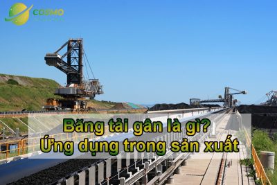 Băng tải gân là gì? Ứng dụng của băng tải gân trong sản xuất