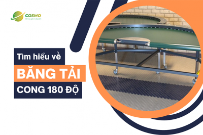 Tìm hiểu về băng tải cong 180 độ