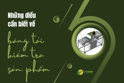 Những điều cần biết về băng tải kiểm tra sản phẩm