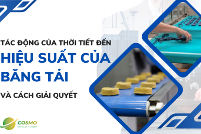 Tác động của thời tiết đến hiệu suất của băng tải và cách giải quyết