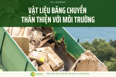Xu hướng vật liệu băng chuyền thân thiện với môi trường
