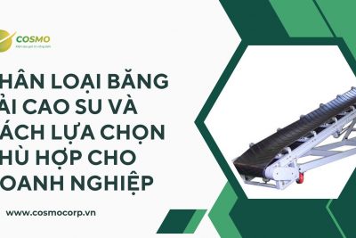 Phân loại băng tải cao su và cách lựa chọn phù hợp cho doanh nghiệp