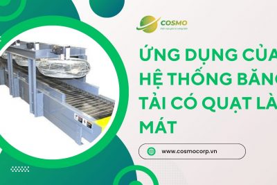 Ứng dụng của hệ thống băng tải có quạt làm mát