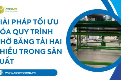 Giải pháp tối ưu hóa quy trình nhờ băng tải hai chiều trong sản xuất