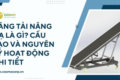 Băng tải nâng hạ là gì? Cấu tạo và nguyên lý hoạt động chi tiết