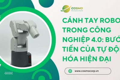 Cánh tay robot trong công nghiệp 4.0: Bước tiến của tự động hóa hiện đại