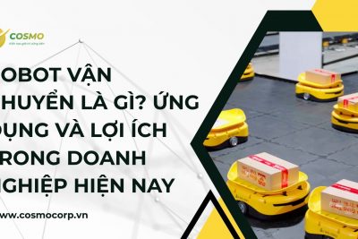 Robot vận chuyển là gì? Ứng dụng và lợi ích trong doanh nghiệp hiện nay