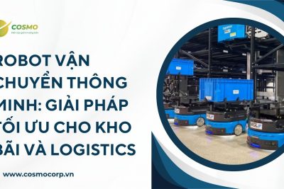 Robot vận chuyển thông minh: Giải pháp tối ưu cho kho bãi và logistics