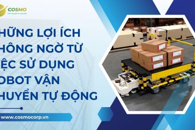Những lợi ích không ngờ từ việc sử dụng robot vận chuyển tự động