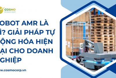 Robot AMR là gì? Giải pháp tự động hóa hiện đại cho doanh nghiệp