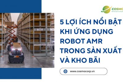 5 lợi ích nổi bật khi ứng dụng Robot AMR trong sản xuất và kho bãi