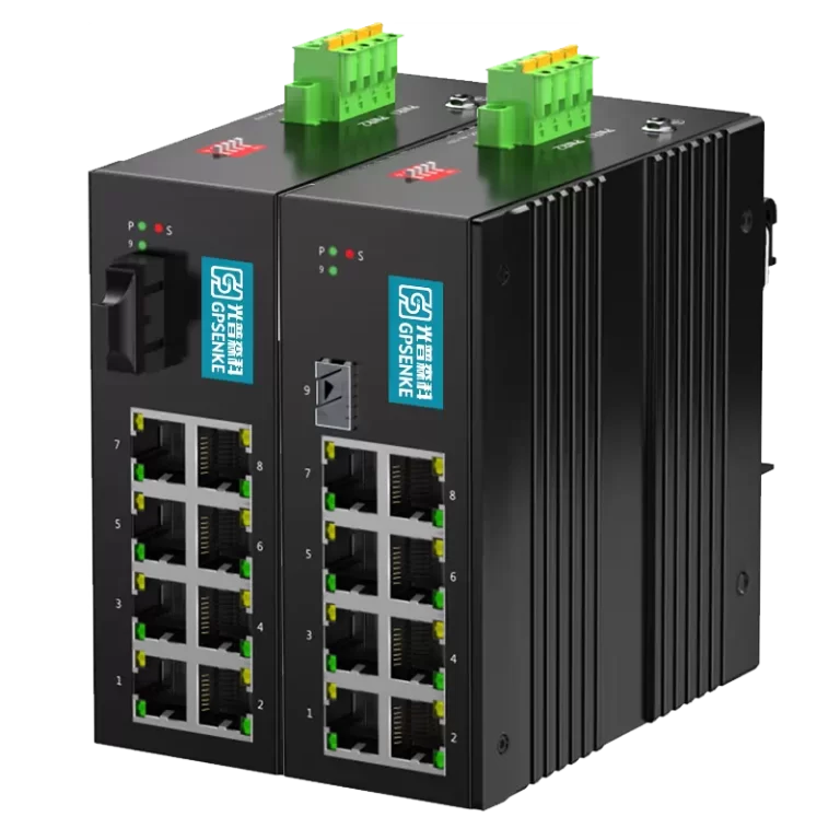 Bộ chuyển mạch ETH công nghiệp không quản lý GPLA1009-R Series 1+8 100M/1000M