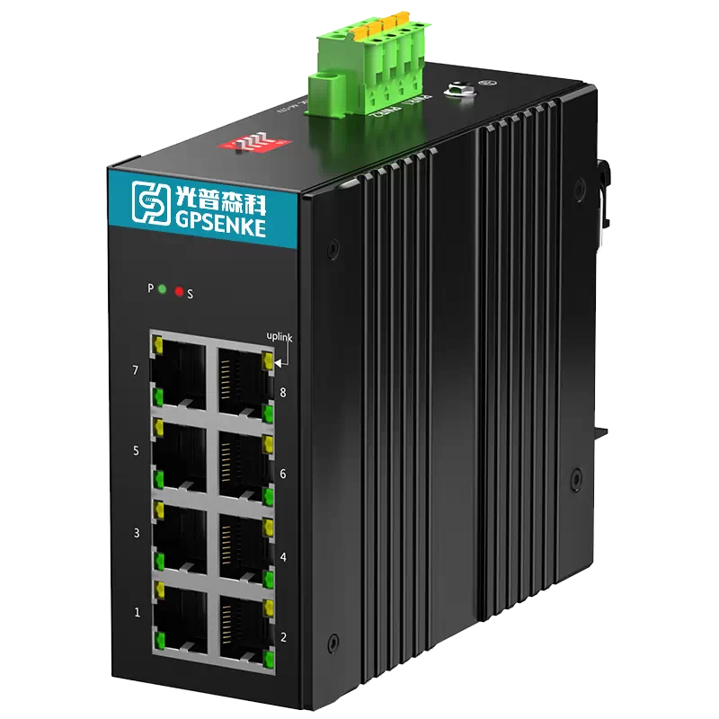 Bộ chuyển mạch ETH công nghiệp không quản lý GPLA1008-R Series 8*100M/1000M