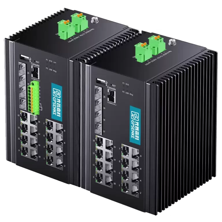 Bộ chuyển mạch ETH quản lý L2+ công nghiệp GPEM2020G-R dòng 10G 4+16