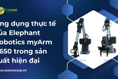 Ứng dụng thực tế của Elephant Robotics myArm C650 trong sản xuất hiện đại