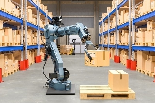 Ứng dụng robot kho hàng trong quản lý và vận hành kho hiện đại