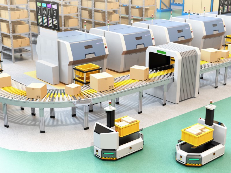 Ứng dụng robot kho hàng trong quản lý và vận hành kho hiện đại