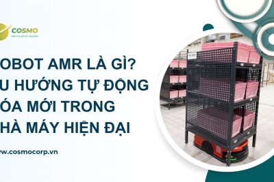 Robot AMR là gì? Xu hướng tự động hóa mới trong nhà máy hiện đại