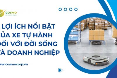 5 lợi ích nổi bật của xe tự hành đối với doanh nghiệp