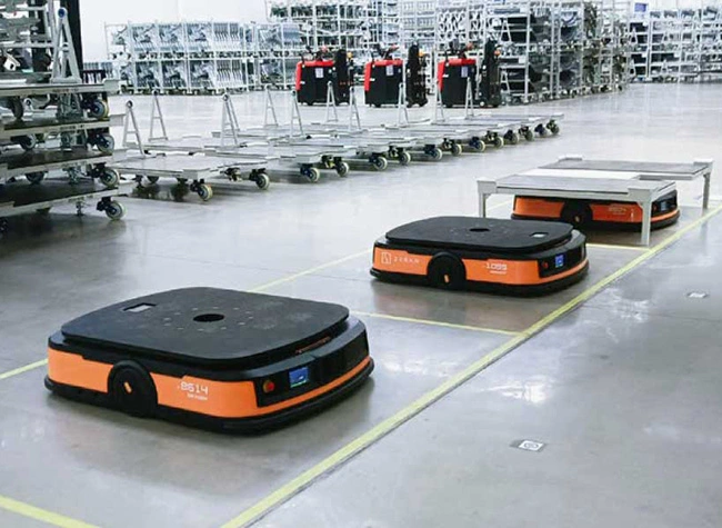 Xe Tu Hanh Agv Tu Dong Hoa Kho 1